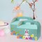 Wrapables Easter Gift Baskets with Handle, Treat Boxes for Eggs, Cookies and Candy, Set of 6, Bunny & Easter Eggs